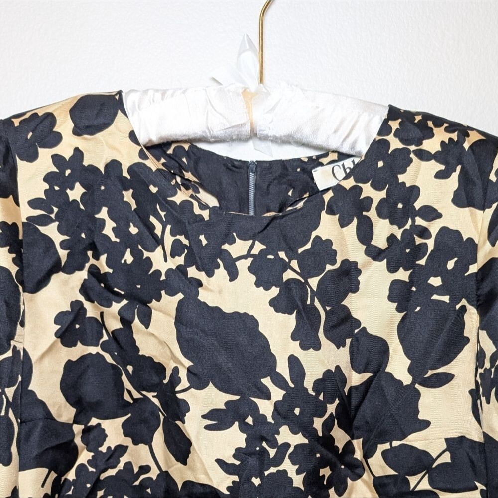Chloe 100% Silk Floral Print Blouse - Picture 5 of 14